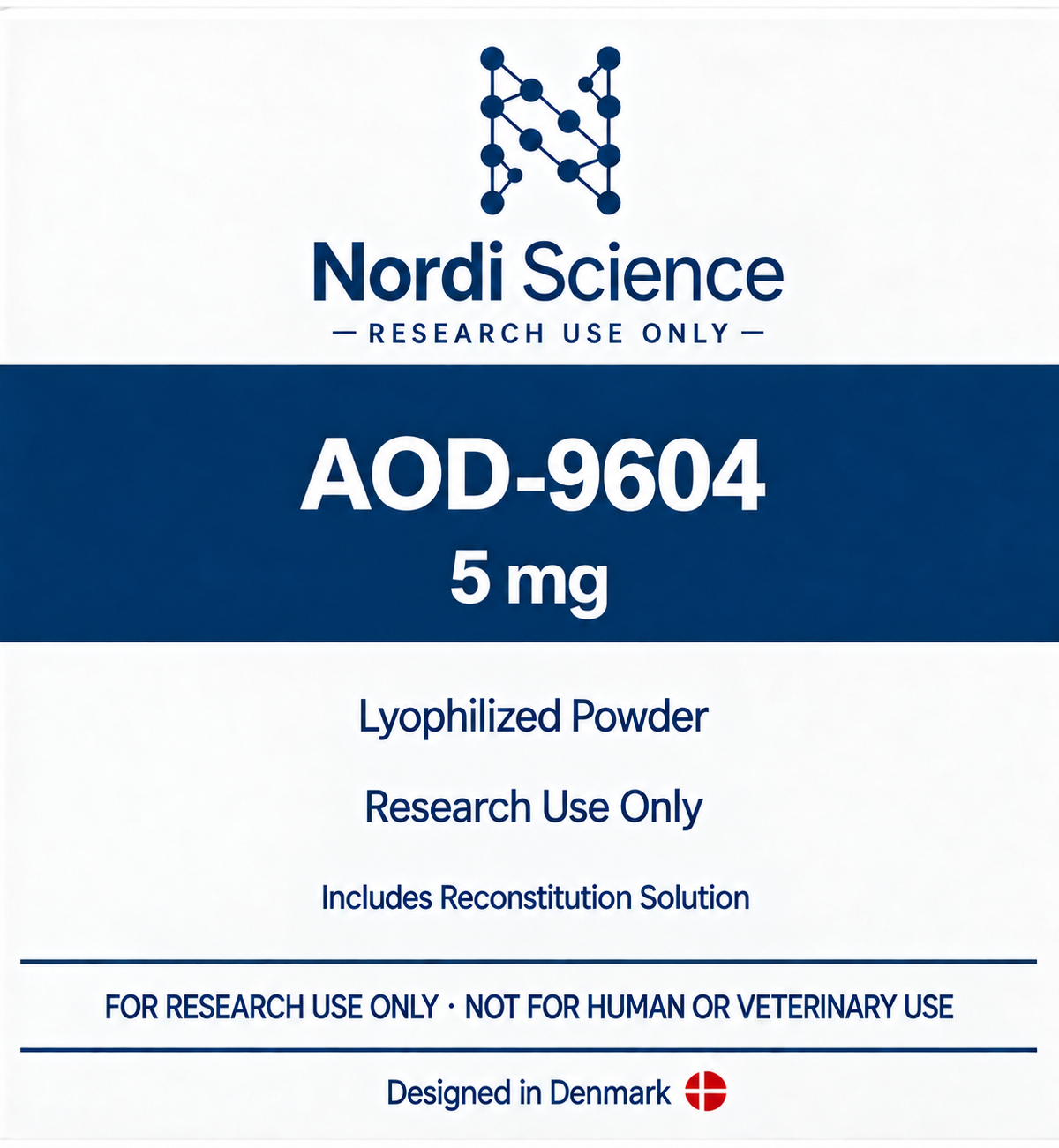 AOD-9604 retail box