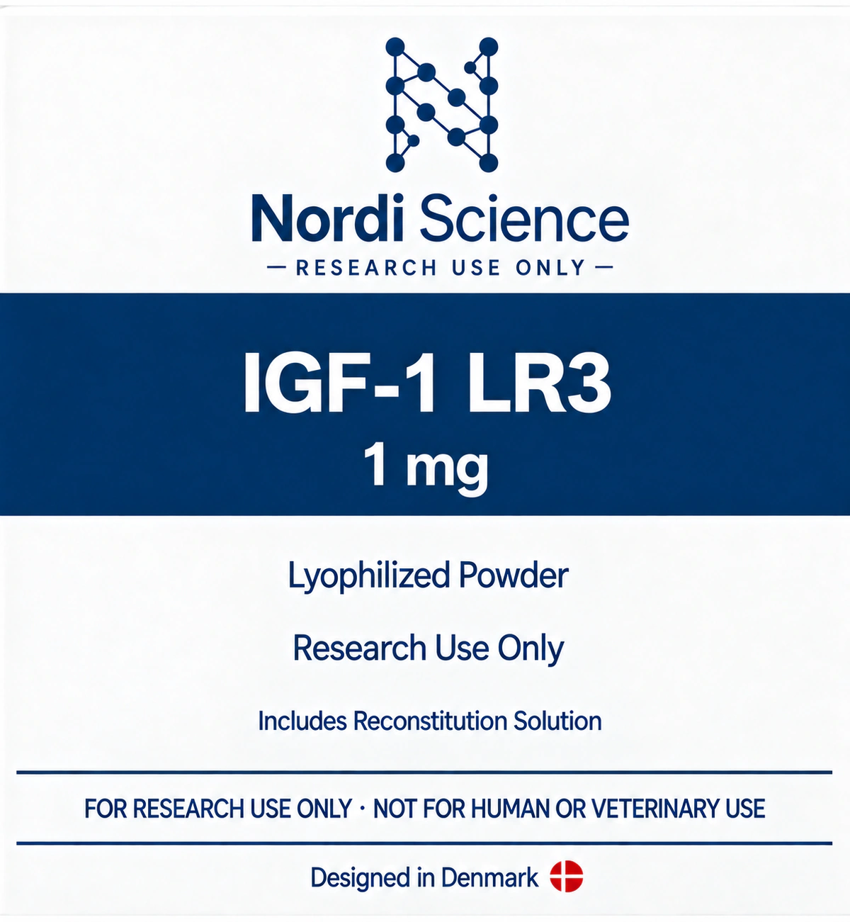 IGF-1 LR3 retail box