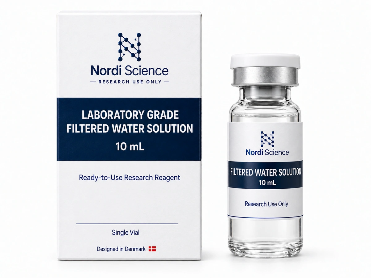 Nordi Science Premium Research Water, 10mL Single Vial, Research Use Only
