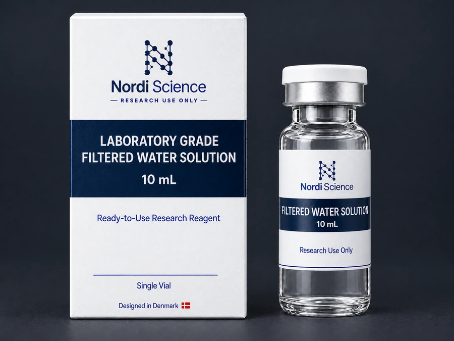Nordi Science Premium Research Water, 10mL Single Vial, Research Use Only