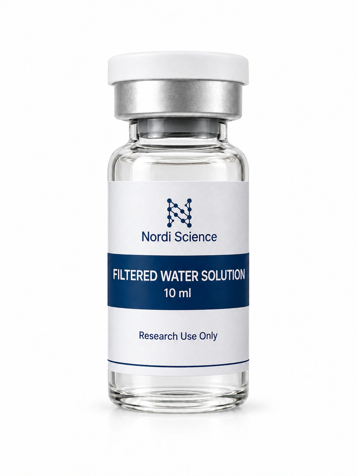 Nordi Science Premium Research Water, 10mL Single Vial, Research Use Only
