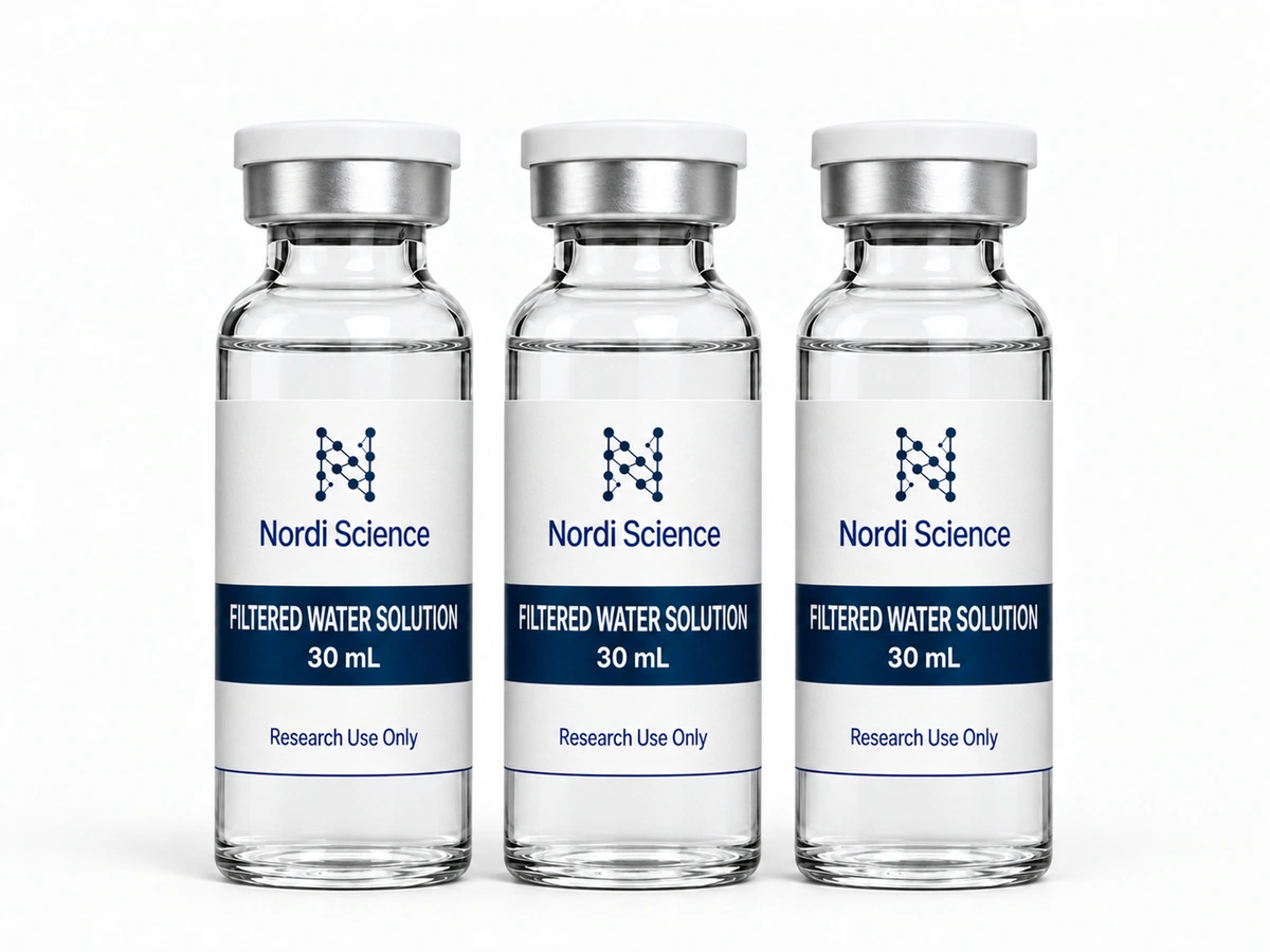 Nordi Science Premium Research Water, 30mL Bottles, Pack of 3, Research Use Only