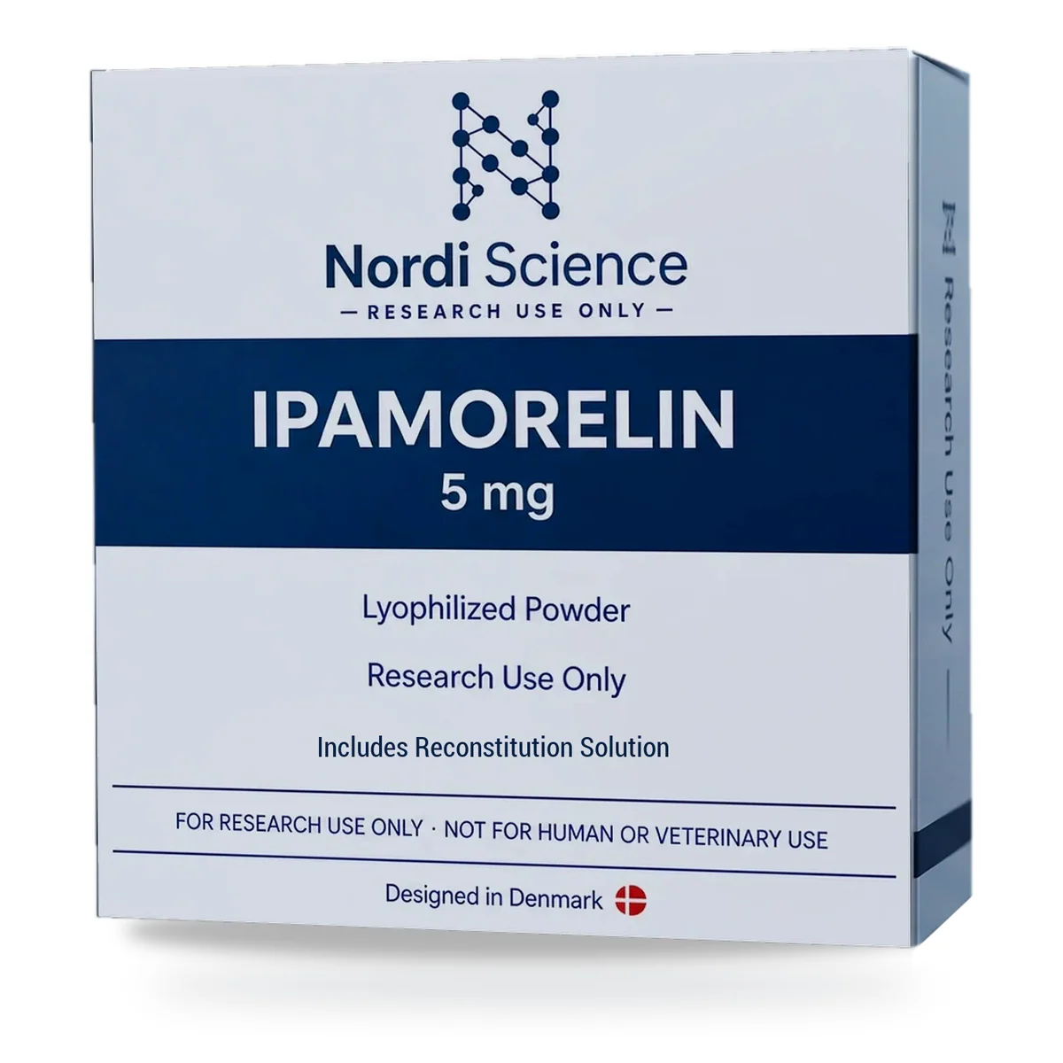 IPAMORELIN retail box, perspective view