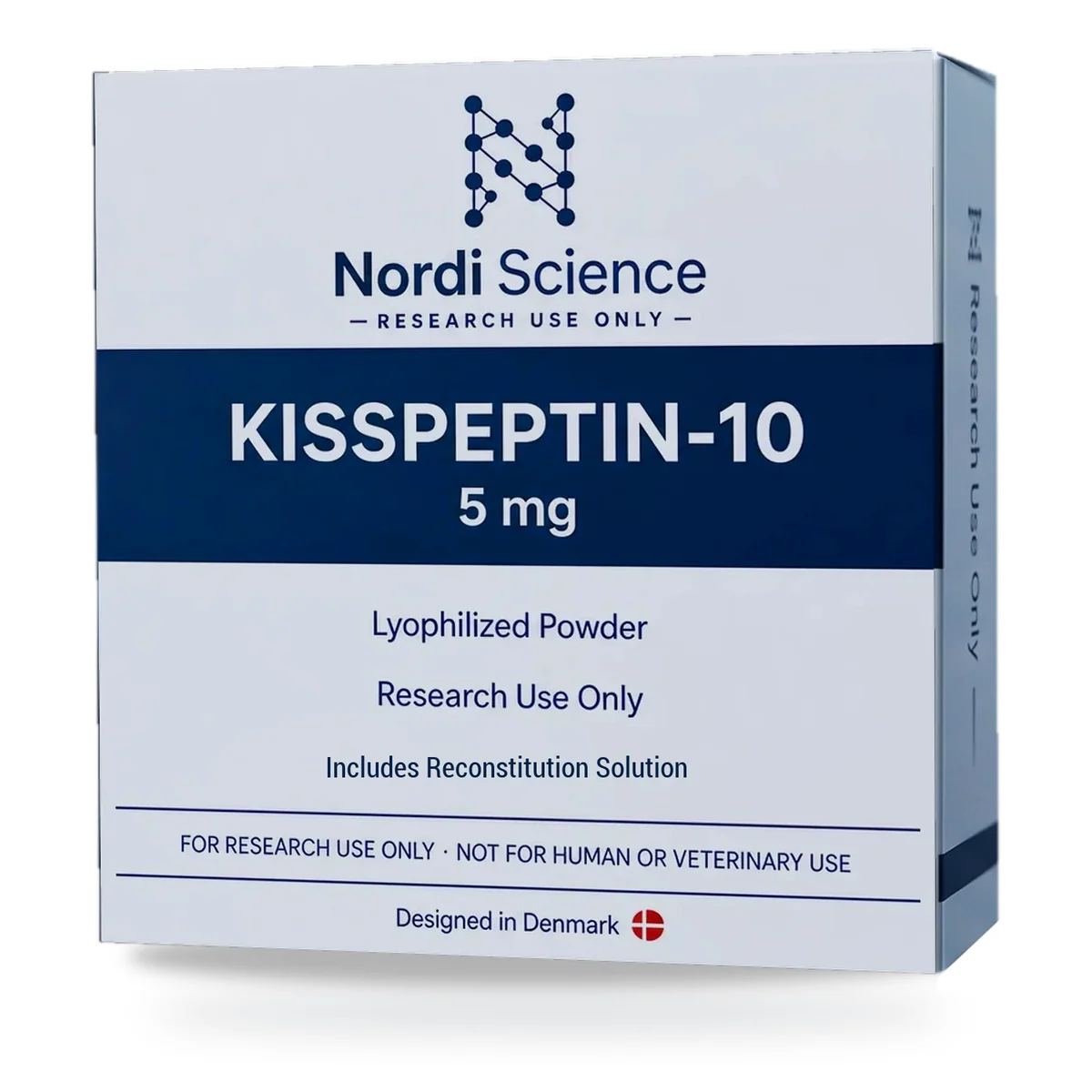 KISSPEPTIN-10 retail box, perspective view