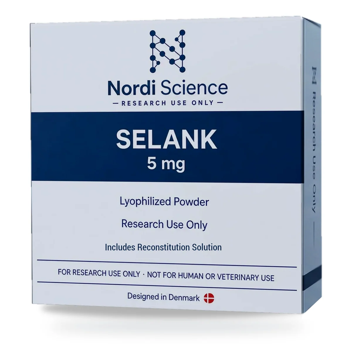 SELANK retail box, perspective view