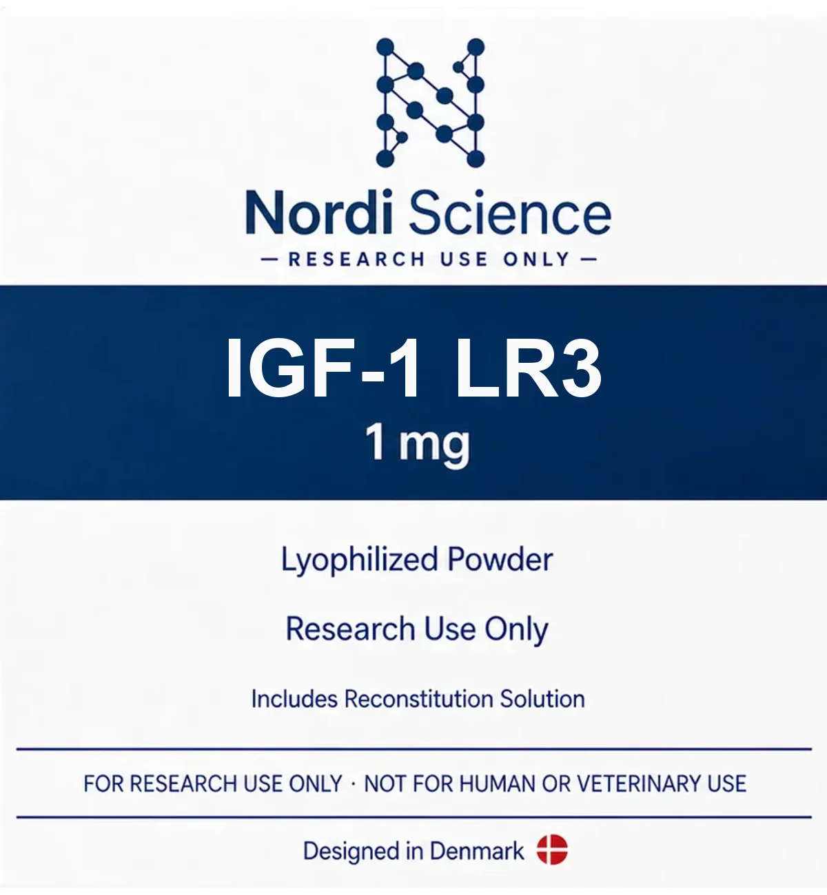 IGF-1 LR3 retail box